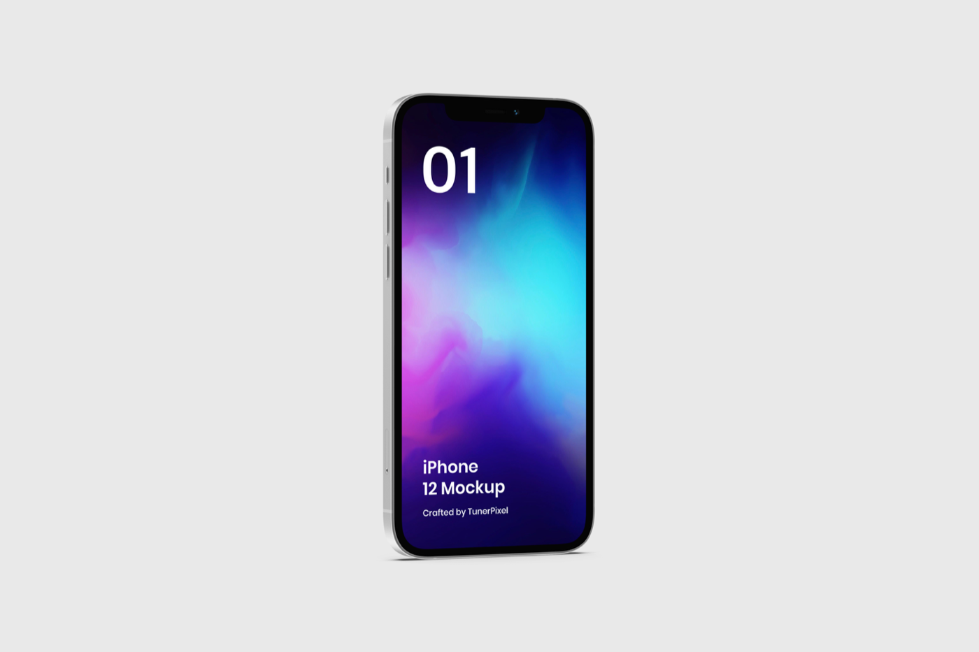 Repaired iPhone mockup representing a gleaming finished screen